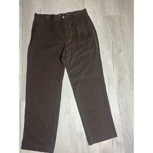 Tommy Bahama Silk Men's pants relaxed fit. Brown